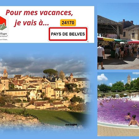 Pays-de-Belvès. Maison entre campagne et village. Esterno foto