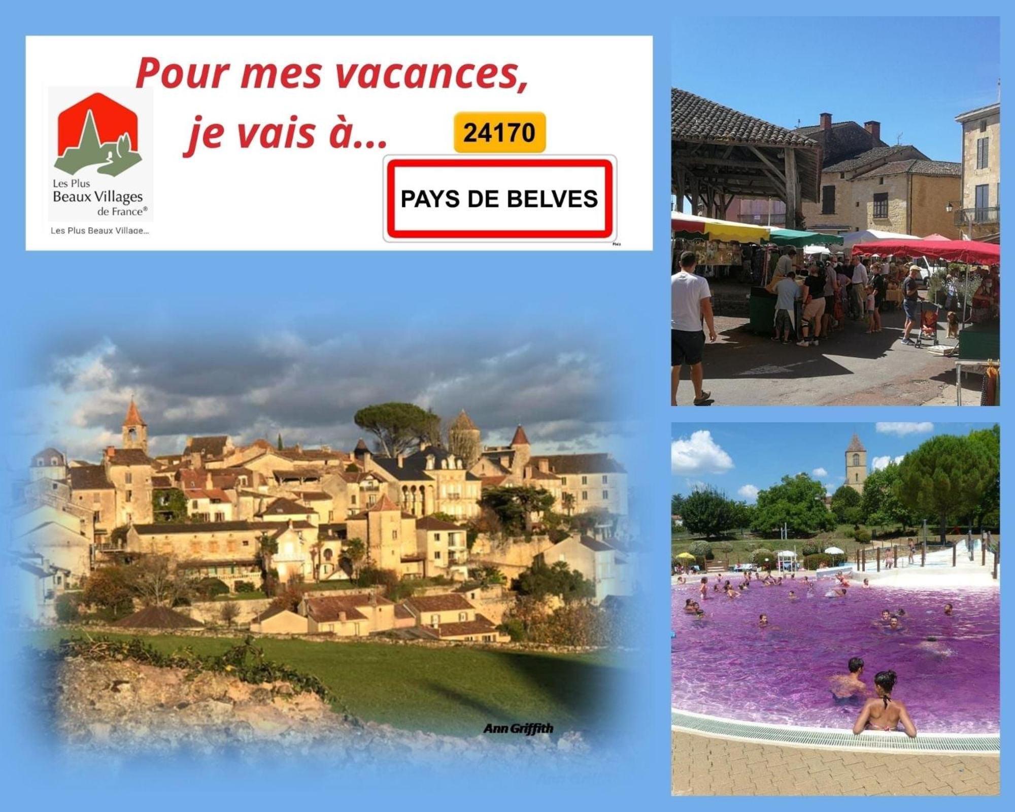 Pays-de-Belvès. Maison entre campagne et village. Esterno foto